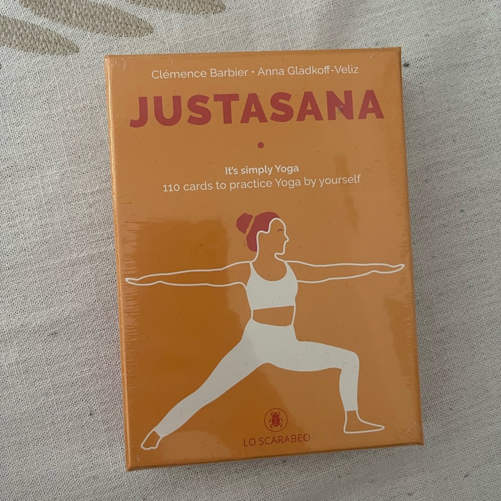 Urban Outfitters Yoga Card Set - Orange